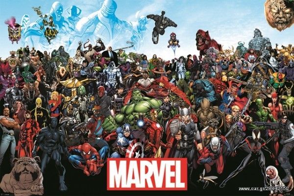 MARVEL UNIVERSE HEROES (No.52 - PP33953) 61x91.5cm