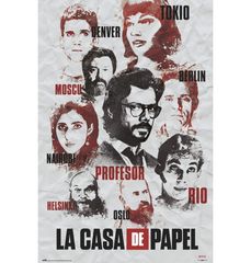 La Casa De Papel (NO.28 - GPE5321) 61x91.5cm