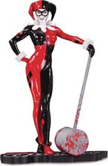 Dc Collectibles: Comics Red, White & Black Statue Harley Quinn by Adam Hughes 19 cm (SEP190619)