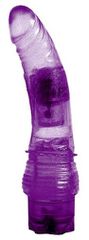 Δονητής σε μωβ απόχρωση από jelly υλικό 15,2cm
