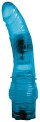 Δονητής σε μπλε απόχρωση από jelly υλικό 15,2cm