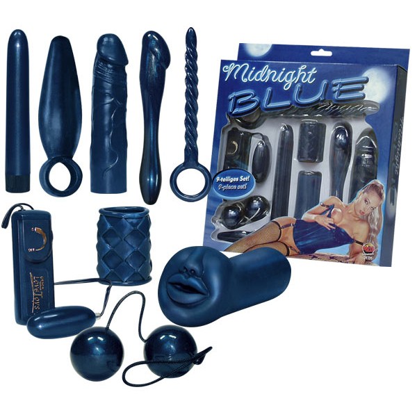 Δονητής σετ Midnight Blue