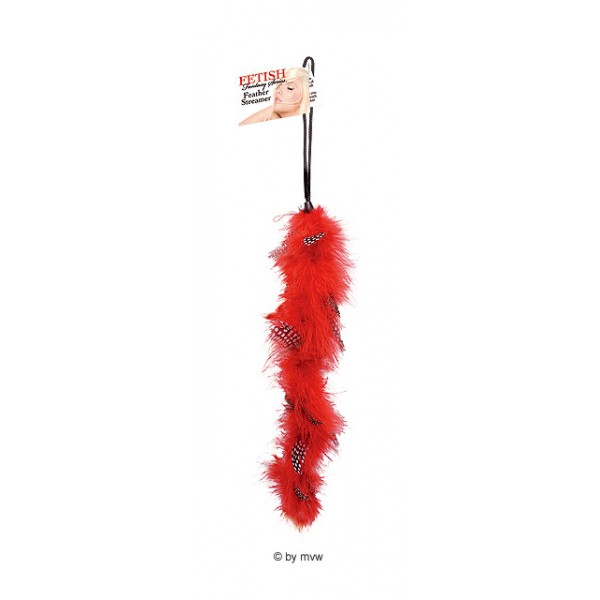 Feather Streamer - Red