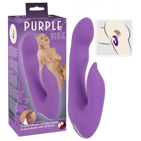 Δονητής Purple Vibe G-spot