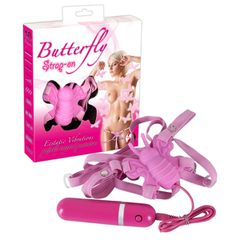 Δονητής Πεταλούδα "Butterfly Strap-On"