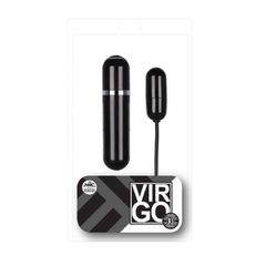 Ωοειδής Μπίλια "Virgo Bullet Type 1 10Vib 4cm" μαύρο χρώμα