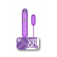 Ωοειδής Μπίλια "Virgo Bullet Type 2 10Vib 4cm" μοβ χρώμα