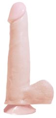 Pipedream Basix Rubber Works 19 cm Suction Cup Dong-thumb-1