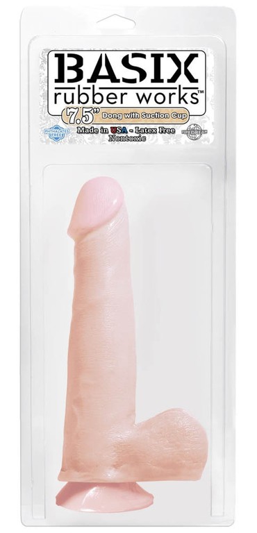 Pipedream Basix Rubber Works 19 cm Suction Cup Dong