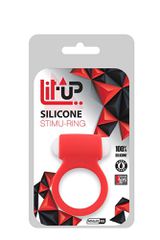 LIT-UP SILICONE STIMU RING 3 RED-thumb-1