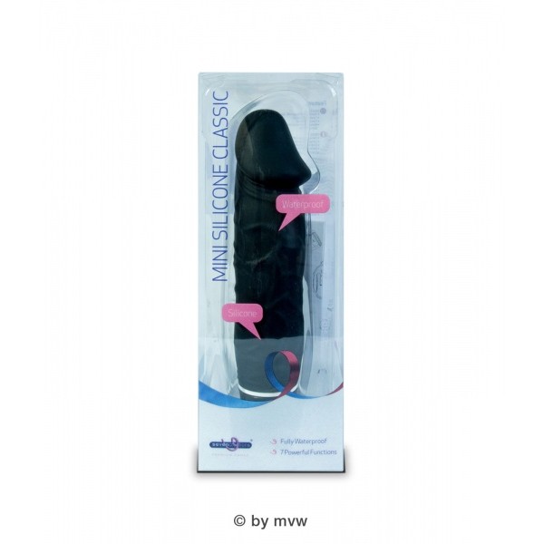Seven Creations Mini Silicone Classic 15cm Black