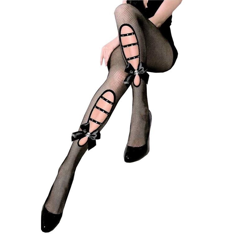 Net stocking with bow