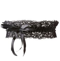 Cottelli Collection Lace Garter Black-thumb-3