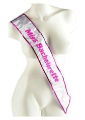 Miss Bachelorette Flashing Party Sash