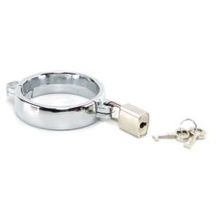 Pipedream Metal Worx Cock Ring Silver-thumb-2