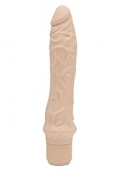 Seven Creations Silicone Classic Vibe Slim Veined 23cm Flesh