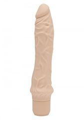 Seven Creations Silicone Classic Vibe Slim Veined 23cm Flesh
