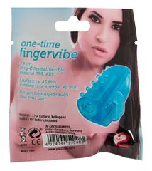 You2Toys One Time Finger Vibrator Blue