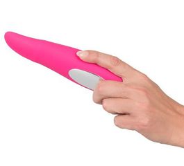 Lay-on Silicone Clitoris Vibrator 17 cm-thumb-2