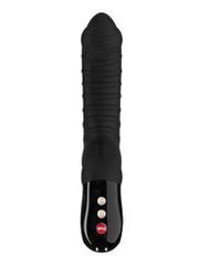 Tiger Rechargeable Silicone Vibrator Black 8,5 cm-thumb-1