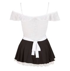 Cottelli Lace Maid Costume-thumb-2