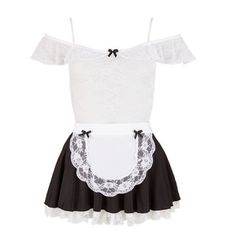 Cottelli Lace Maid Costume