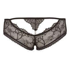 Cottelli Black Lace Panties-thumb-2