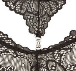 Cottelli Black Lace Panties-thumb-5