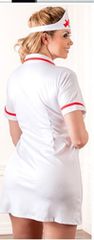 Plus Size Nurse Dress Set-thumb-1
