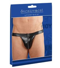 Shiny Wetlook Panty with Zip-thumb-1
