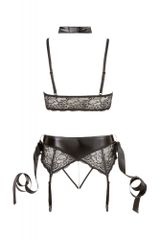Provocative Bondage Bra Set-thumb-1