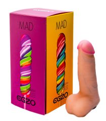 Egzo Lollipop Realistic Vibrator 17.5cm-thumb-3