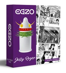 Egzo Condom Jolly Roger 1 Piece-thumb-2
