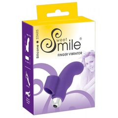 You2Toys Sweet Smile Silicone Stars Finger Vibrator Purple
