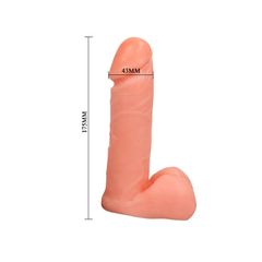 Baile Sensual Comfort Strap-On Flesh 17.5cm-thumb-2