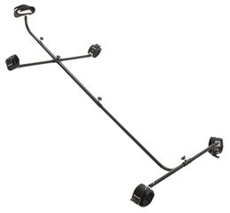 Heavy duty Metal and Leather Slave Pillory 115 cm to 165 cm x 65-thumb-5