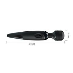 Power Wand Massager Black 25 cm-thumb-2