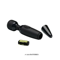 Power Wand Massager Black 25 cm-thumb-5