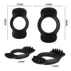 RING SET 2 PCS BLACK-thumb-5