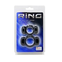 RING SET 2 PCS BLACK-thumb-2