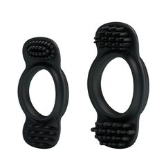 RING SET 2 PCS BLACK-thumb-3