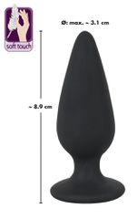 Heavy Plug Medium Black 8,9cm-thumb-5