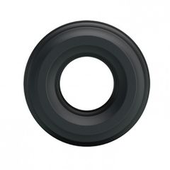 Comfy Stretchy Cock Ring Black-thumb-2