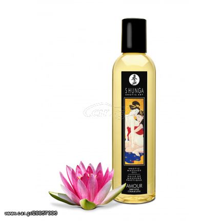 Shunga Erotic Massage Oil Sweet Lotus 250ml