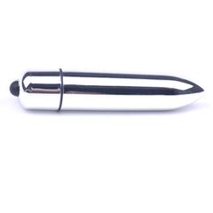 Plating Silver Vibrating Bullet-thumb-1