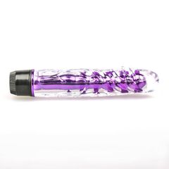 Purple Color Cystal Vibrator-thumb-1