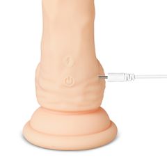 10 Functions Silicone Rechargeable G-Spot Vibrating and Rotating-thumb-3