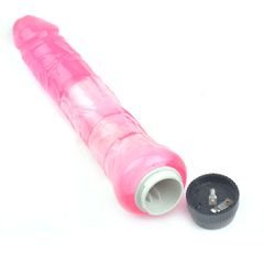 8.9'' Pink Realistic Penis Vibrator-thumb-3