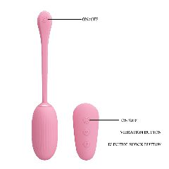 Shock Fun Love Egg with Remote Control Pink-thumb-2