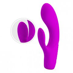 Pretty Love Tim Δονητής Rabbit 15.5cm Purple-thumb-7